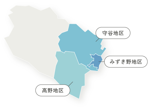 担当地区　地図