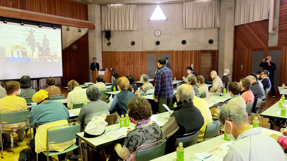青柳副院長講座風景