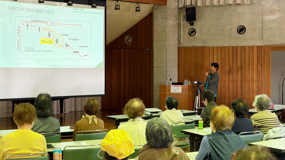 島田リハビリ科長講座風景